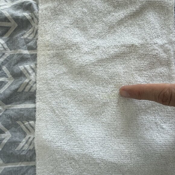 Kids N Such Baby Nursing Cover with Sewn in Burp Cloth Breastfeeding Gray - Picture 8 of 12